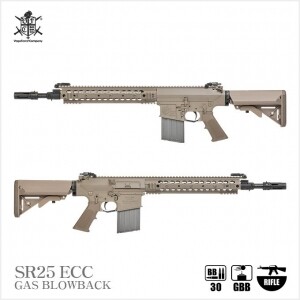 [VFC] SR25 ECC(M110K1) (Licensed by Knight's) TAN GBBR